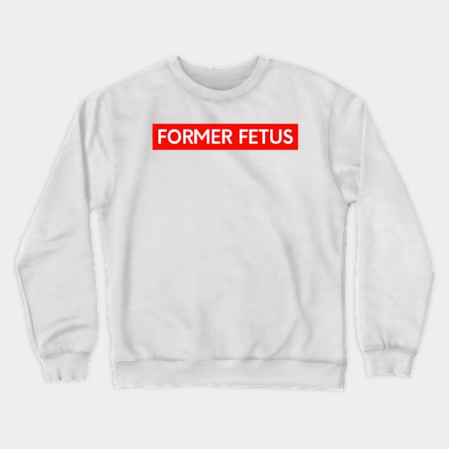 Former Fetus Crewneck Sweatshirt by KarolinaPaz